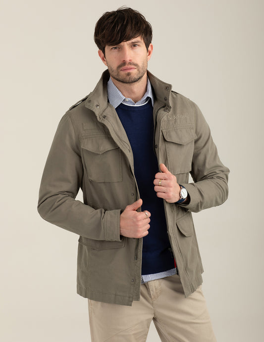 Canvas Field Jacket man army fm26s06ku cc-a0804