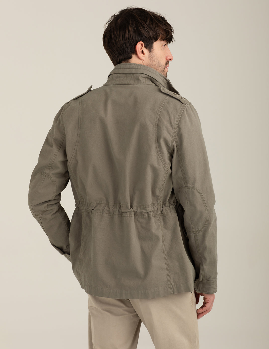 Field jacket in canvas uomo army fm26s06ku cc-a0804 CAPOSPALLA GIUBBOTTO UNTO MAN
