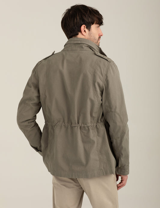 Canvas Field Jacket - back - 002