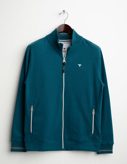 FELPA M/L ZIP UNITO MAN