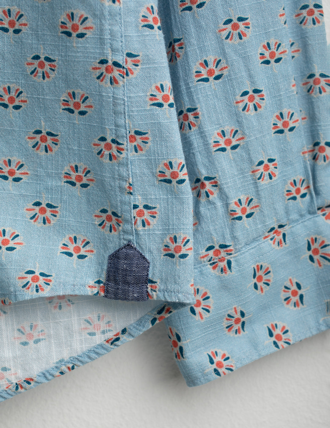 Camicia stampata uomo light blue fm26s09cs cc-a1001 CAMICIA M/L STAMPATA MAN