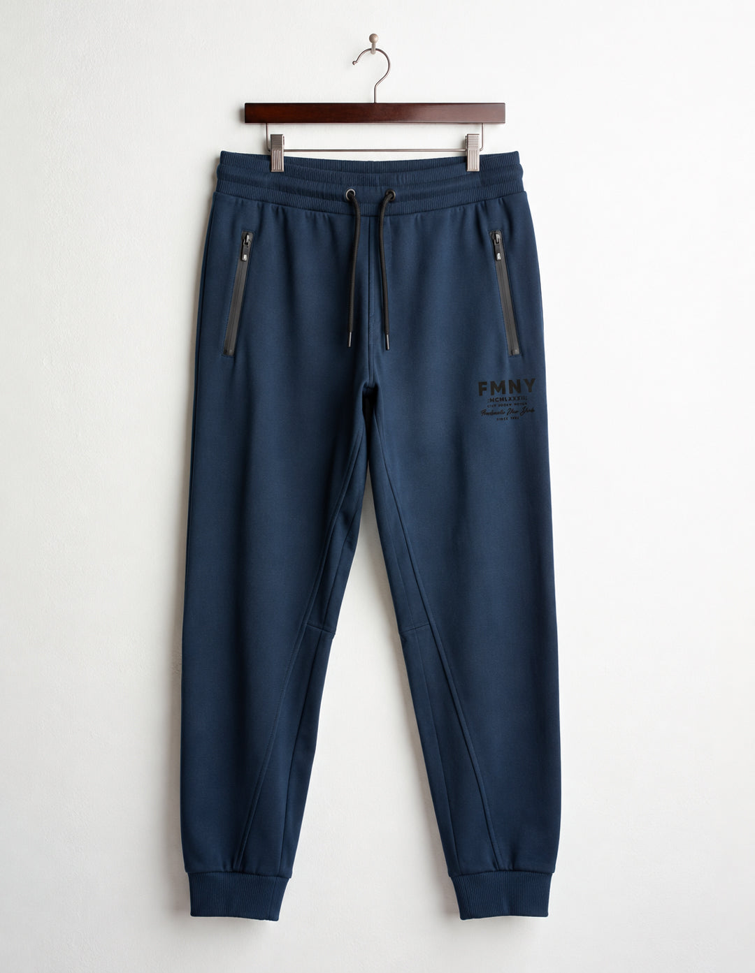 PANTALONE IN FELPA INTERLOCK CON DETTAGLI 3D uomo blue fm26w01pf cc-a0601 PANTALONE FELPA UNITO MAN