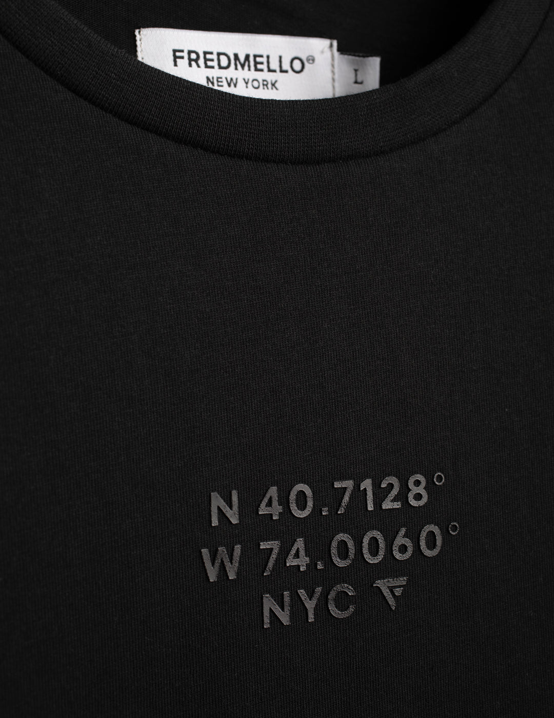 CREW-NECK T-SHIRT WITH 3D PRINT man black fm26w01tg cc-a0951 T-SHIRT M/M G/C UNITO MAN