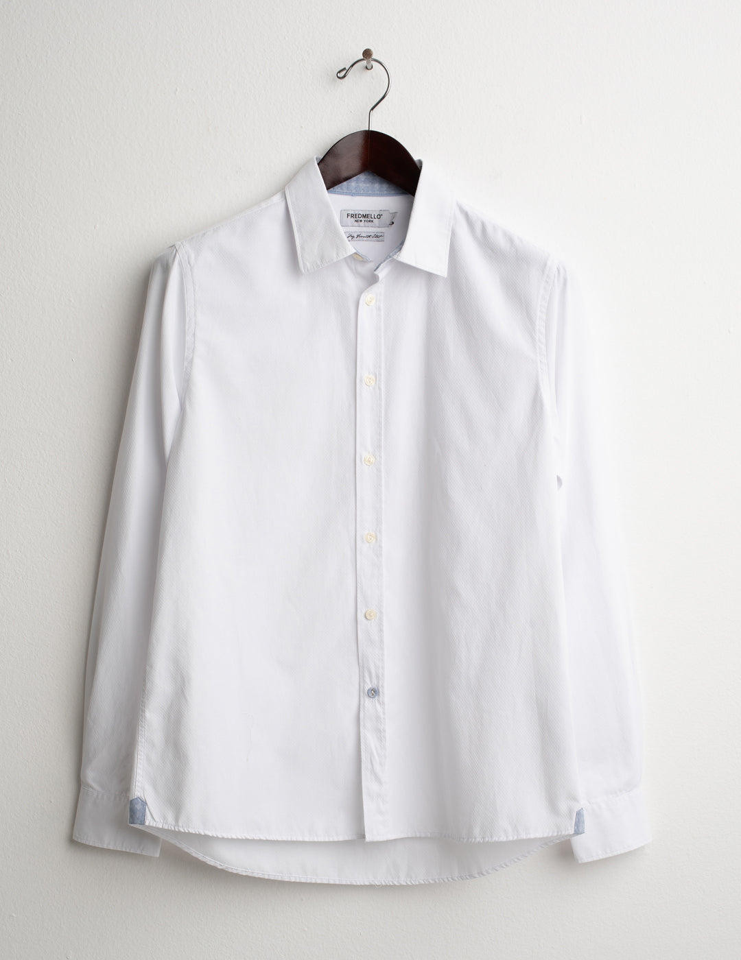 CAMICIA TINTOFILO JACQUARD uomo white fm26w02ct cc-a0001 CAMICIA M/L TINTOFILO MAN