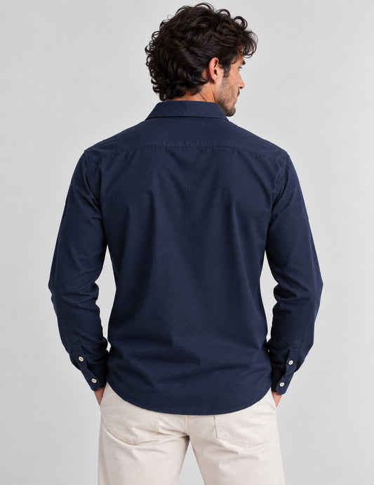 CAMICIA TINTOFILO JACQUARD - back - 002