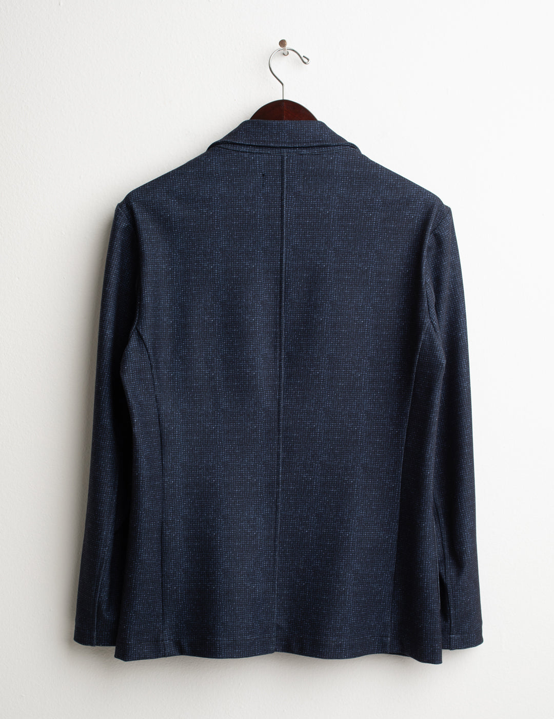 SINGLE-BREASTED MICRO-PATTERN BLAZER man blue fm26w03bt cc-a0601 BLAZER FANTASIA MAN
