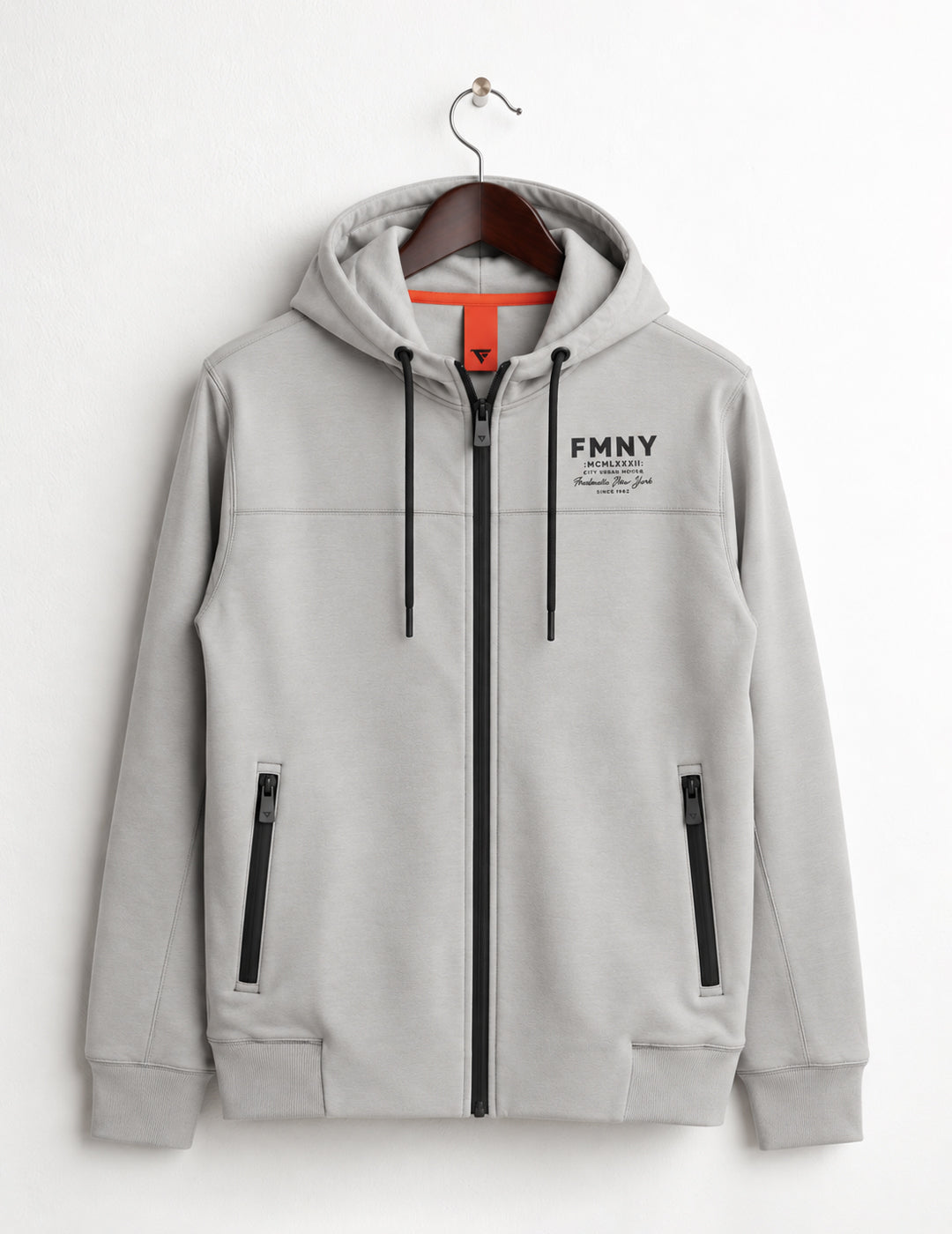 FELPA FULL ZIP CON DETTAGLI 3D uomo ice fm26w04fz cc-a0005 FELPA M/L ZIP UNITO MAN