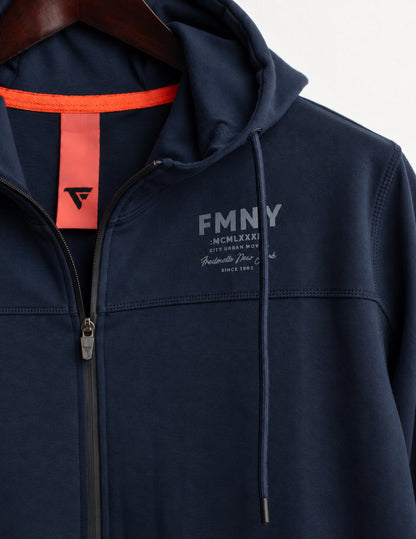 FELPA M/L ZIP UNITO MAN