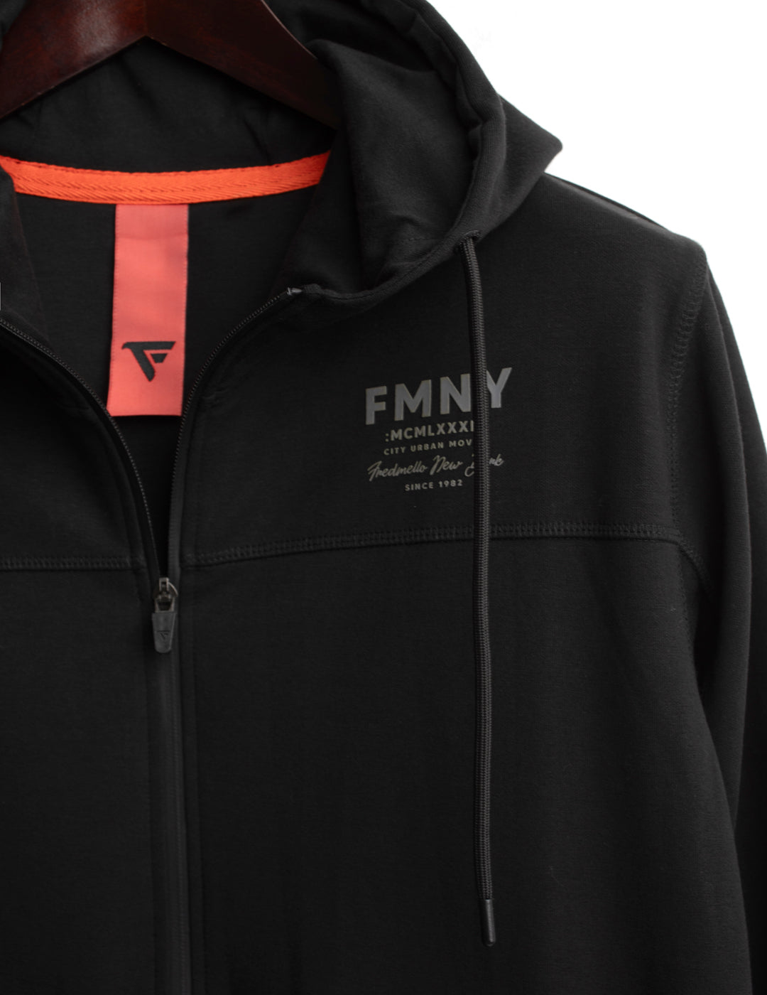FELPA FULL ZIP CON DETTAGLI 3D uomo black fm26w04fz cc-a0951 FELPA M/L ZIP UNITO MAN