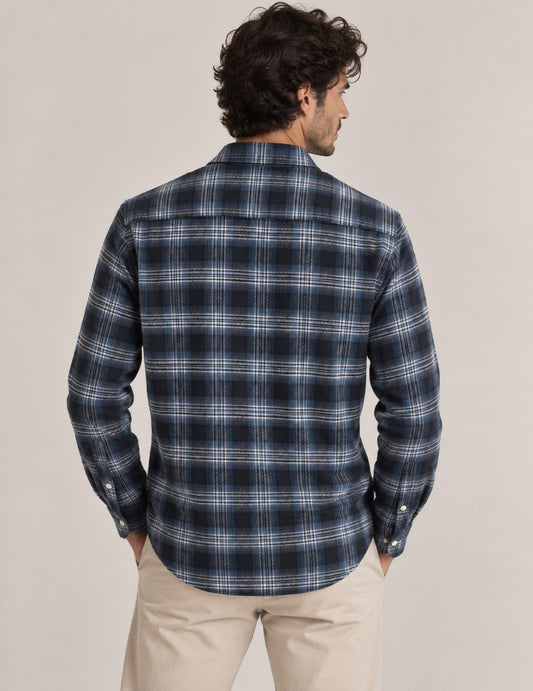 CAMICIA CHECK IN VAIELLA - back - 002