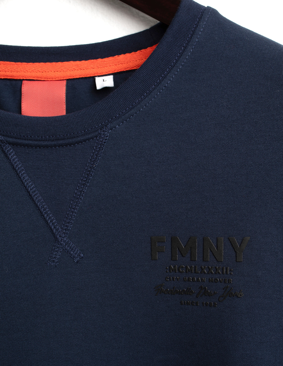 FELPA M/L G/C UNITO MAN