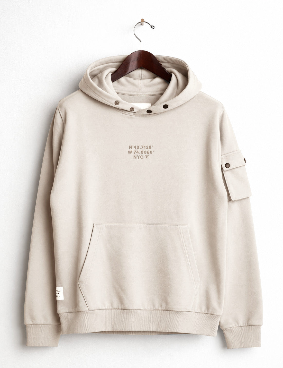 FELPA M/L C/CAPP UNITO MAN