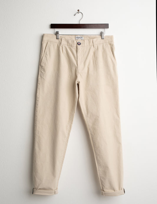 PANTALONE CHINO IN VELLUTO A COSTE uomo ivory fm26w07pu cc-a0910