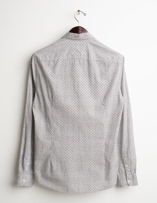 CAMICIA CON DETTAGLI A CONTRASTO - back - 002
