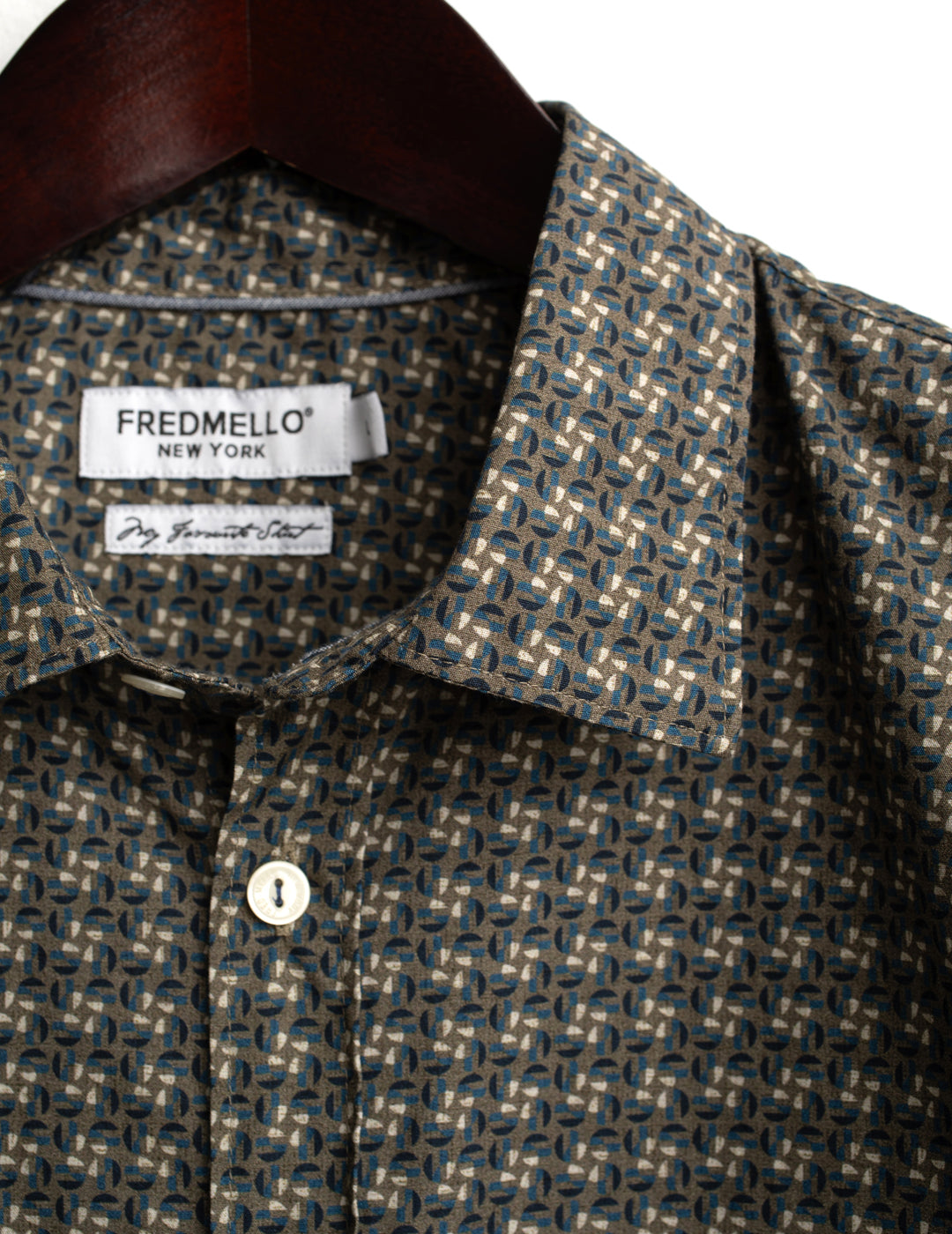 CAMICIA M/L STAMPATA MAN