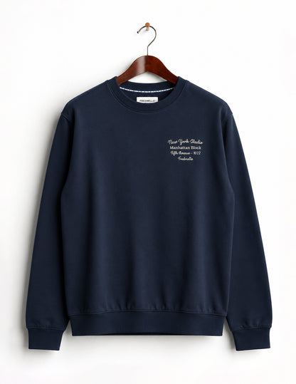 FELPA M/L G/C UNITO MAN