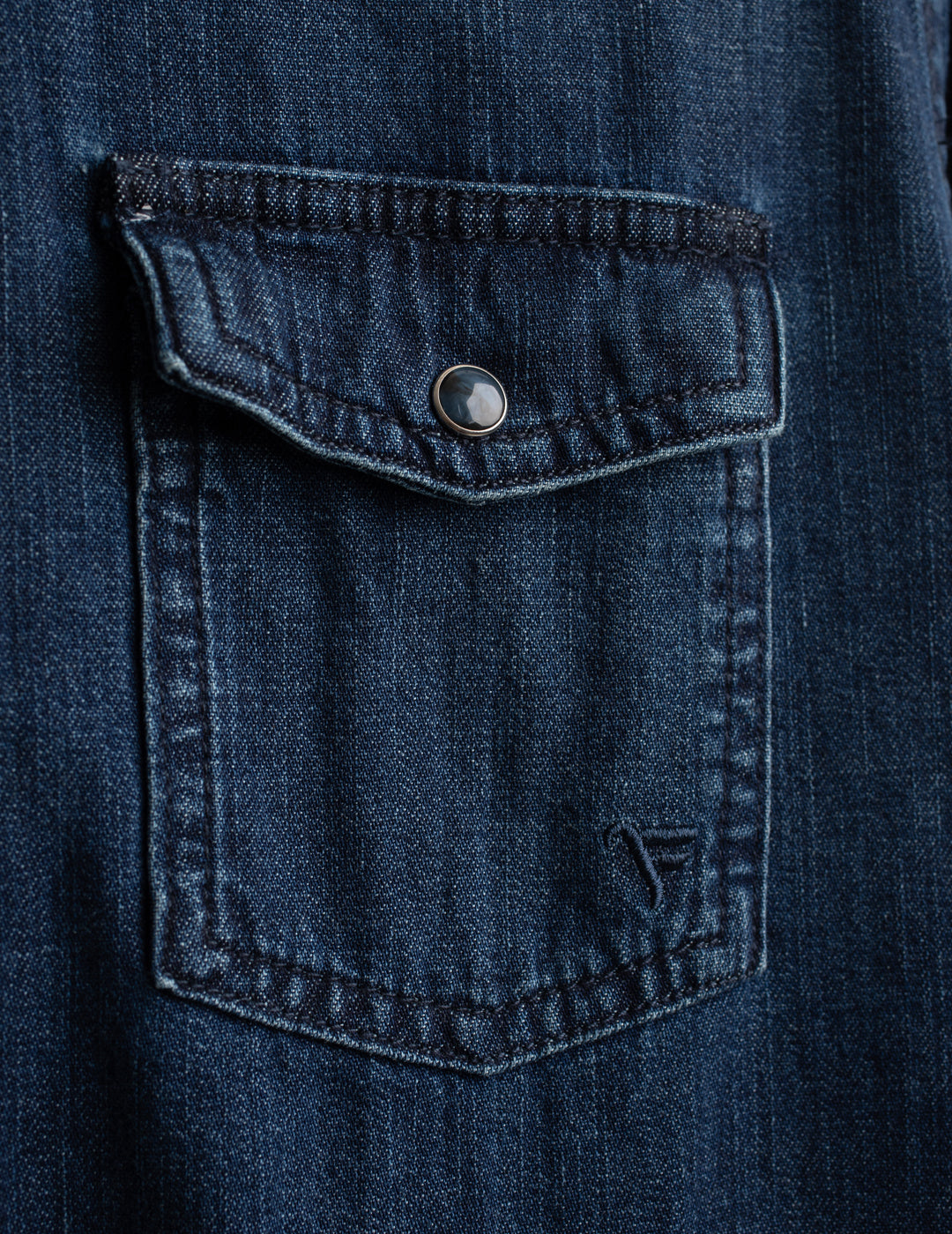 CAMICIA DENIM M/L MAN