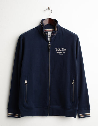 FELPA M/L ZIP UNITO MAN