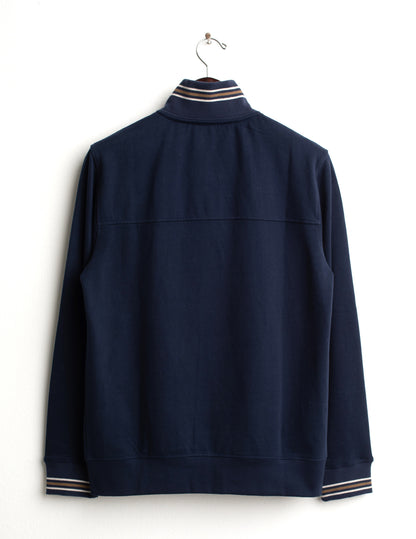 FELPA M/L ZIP UNITO MAN
