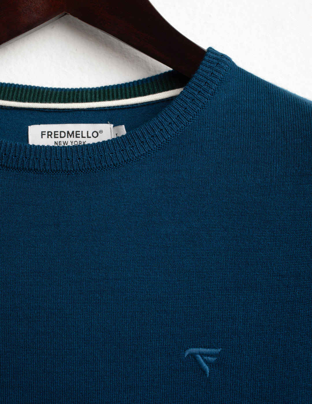 MAGLIA GIROCOLLO CON LAVORAZIONE A PUNTI uomo ocean fm26w11mg cc-a0704 MAGLIA M/L G/C UNITO
