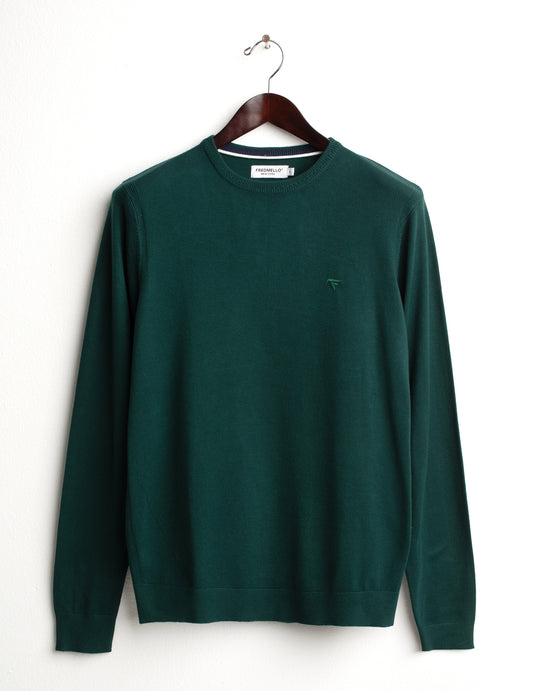 MAGLIA GIROCOLLO CON LAVORAZIONE A PUNTI uomo sherwood fm26w11mg cc-a0824