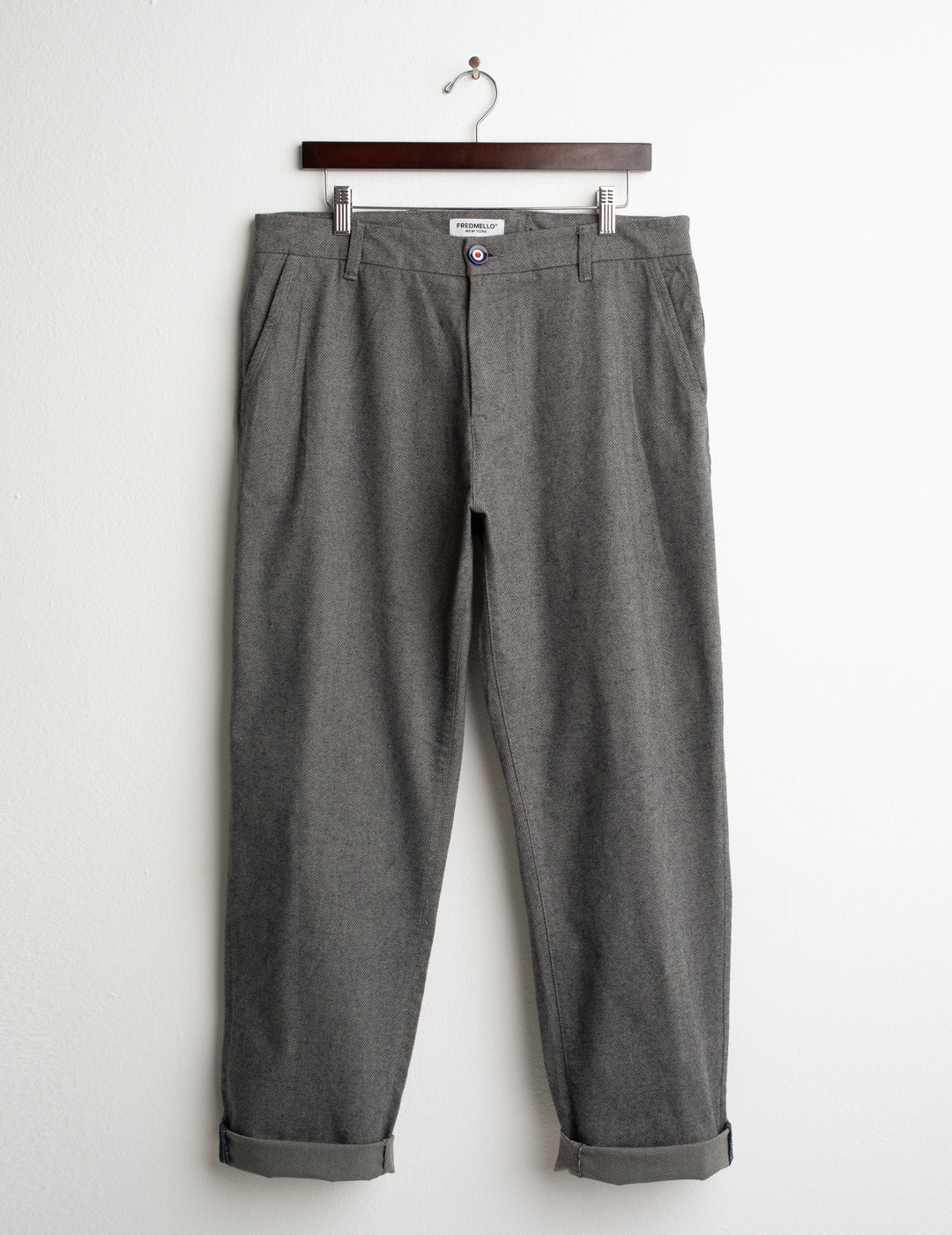 PANTALONE CHINO IN TINTOFILO COMFORT uomo gray fm26w11pt cc-a0902 PANTALONE TINTOFILO MAN