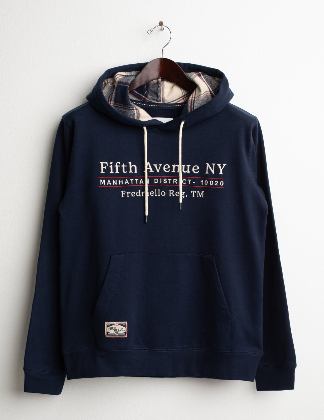 FELPA CAPPUCCIO E GRAFICA RICAMATA uomo blue fm26w13fc cc-a0601 FELPA M/L C/CAPP UNITO MAN