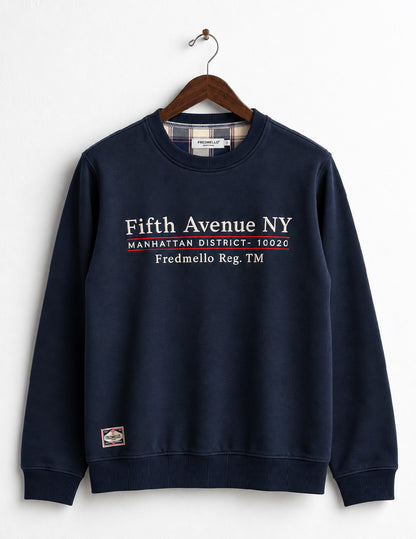 FELPA M/L G/C UNITO MAN