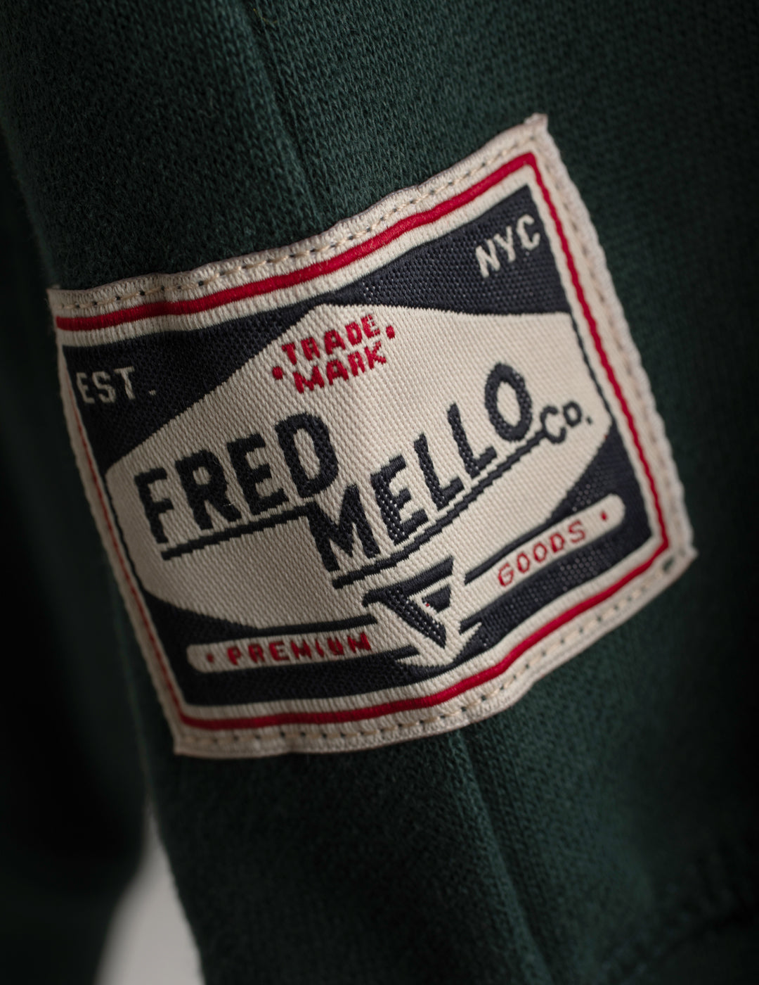 FELPA GIROCOLLO CON GRAFICA RICAMATA uomo sherwood fm26w14fg cc-a0824 FELPA M/L G/C UNITO MAN