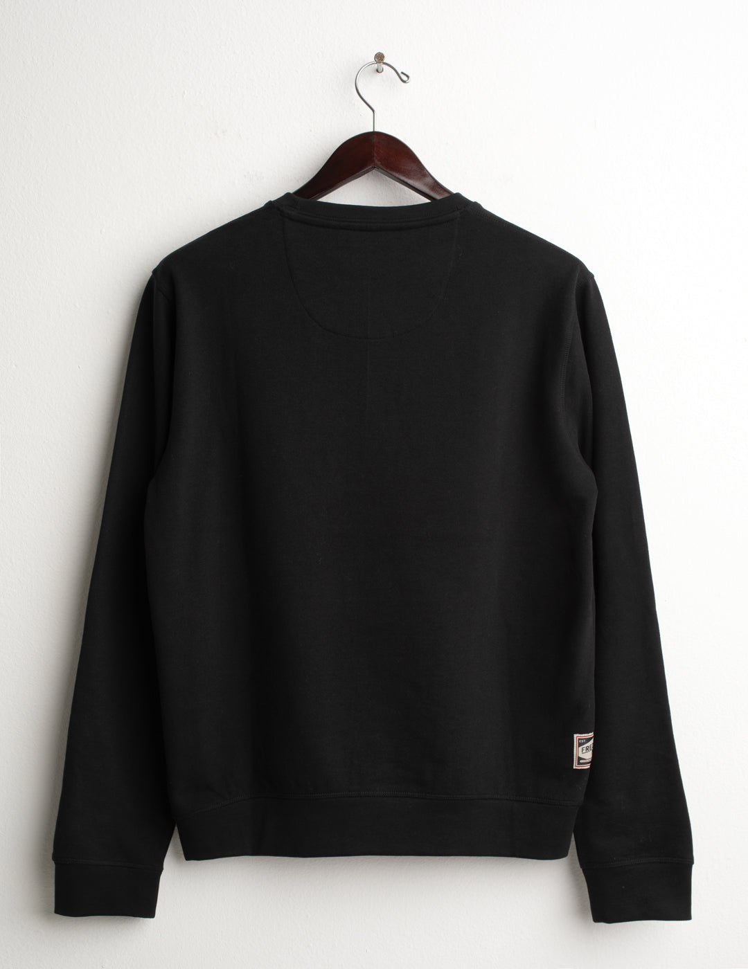 FELPA GIROCOLLO CON GRAFICA RICAMATA uomo black fm26w14fg cc-a0951 FELPA M/L G/C UNITO MAN