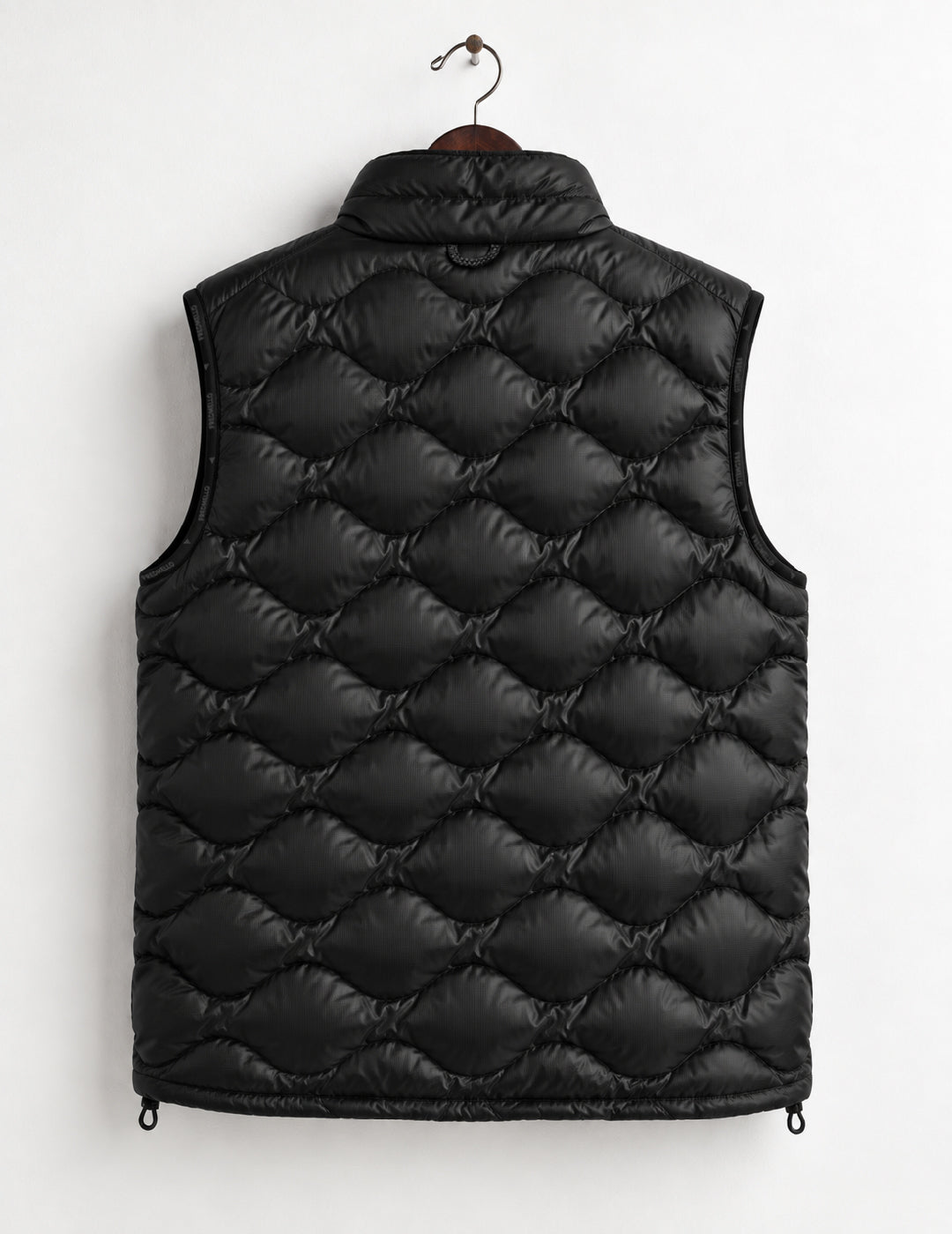 PIUMINO SMANICATO IN RIPSTOP uomo black fm26w16ks cc-a0951 CAPOSPALLA SMANICATO MAN