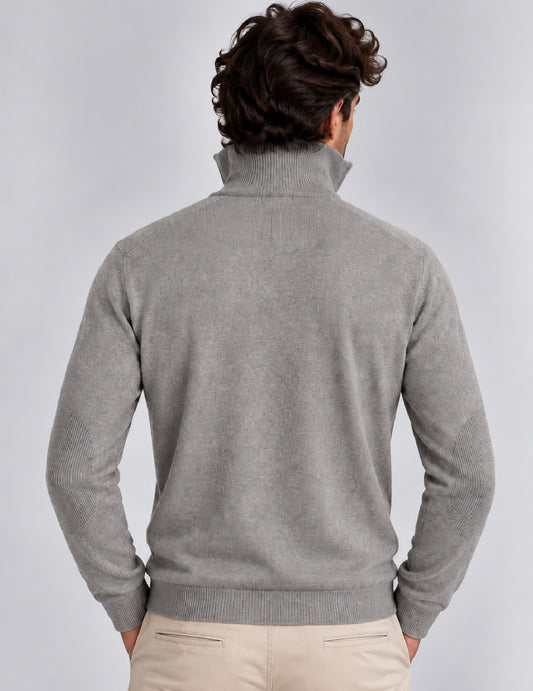 MAGLIA CAMIONER CON ZIP - back - 002
