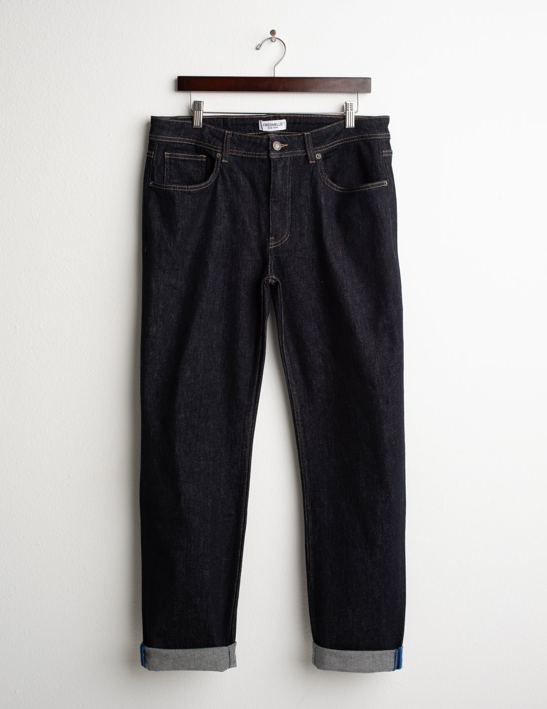 JEANS CON DETTAGLI PERSONALIZZATI uomo dark blue fm26w16pd cc-a1201 PANTALONE DENIM MAN