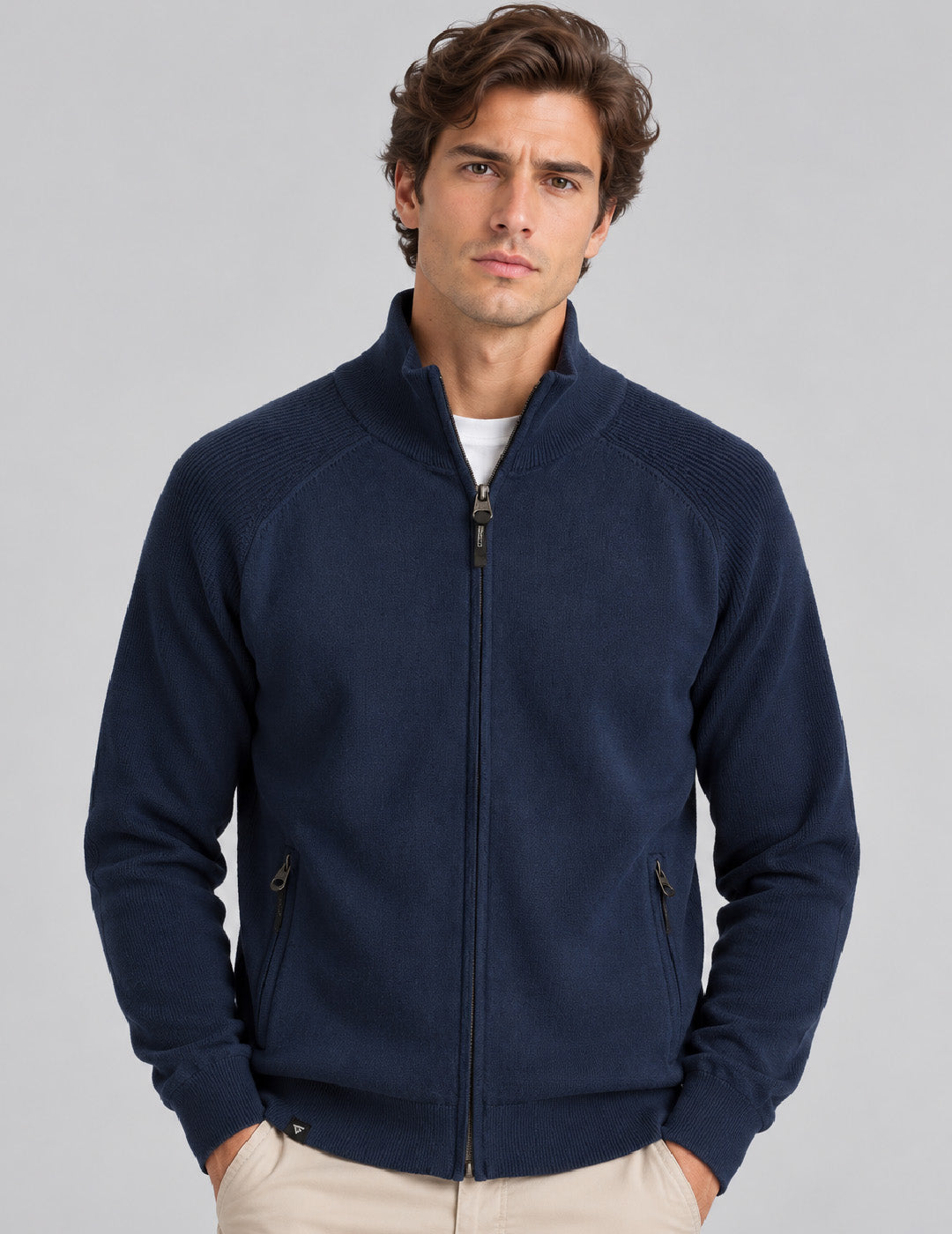 MAGLIA M/L ZIP UNITO MAN