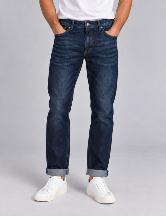 JEANS CON DETTAGLI PERSONALIZZATI uomo blue fm26w17pd cc-a0601