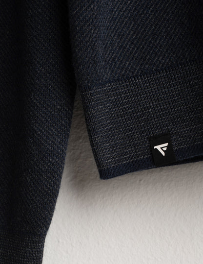 MAGLIA M/L SEMI-APERTA FANTASIA MAN