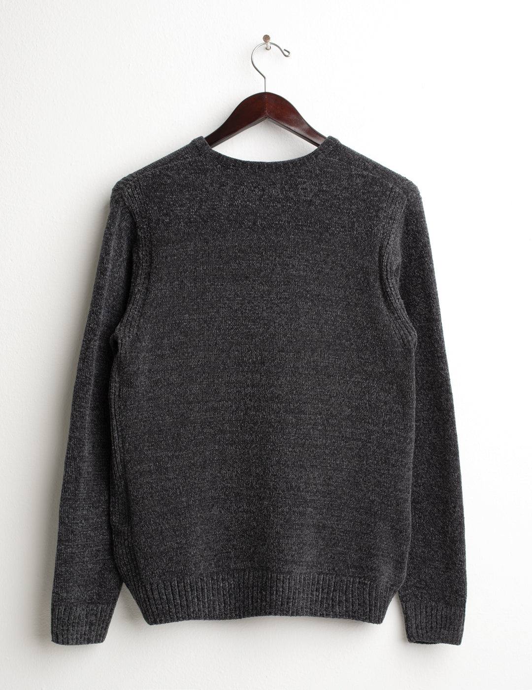 MAGLIA GIROCOLLO IN CINIGLIA CON LAVORAZIONE A PUNTI uomo graphite fm26w22mg cc-a0957 MAGLIA M/L G/C FANTASIA MAN