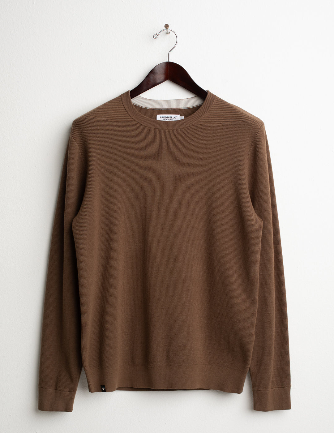 MAGLIA GIROCOLLO A COSTE uomo camel fm26w25mg cc-a0252 MAGLIA M/L G/C FANTASIA MAN