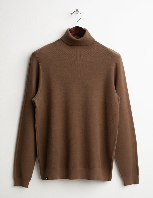 MAGLIA DOLCEVITA CON LAVORAZIONE A PUNTI uomo camel fm26w26md cc-a0252