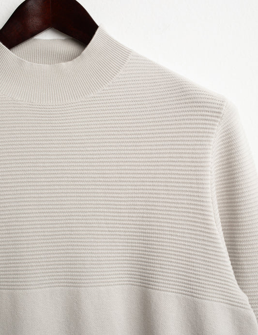 MAGLIA LUPETTO CON LAVORAZIONE A PUNTI - back - 002