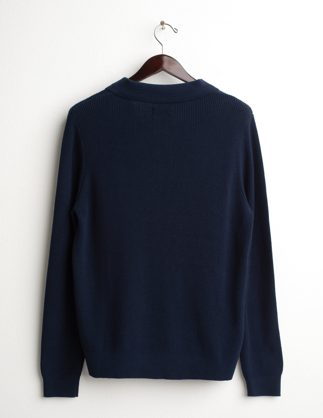 POLO IN MAGLIA A COSTE CON TRECCE uomo blue fm26w28ma cc-a0601 MAGLIA M/L C/POLO UNITO MAN
