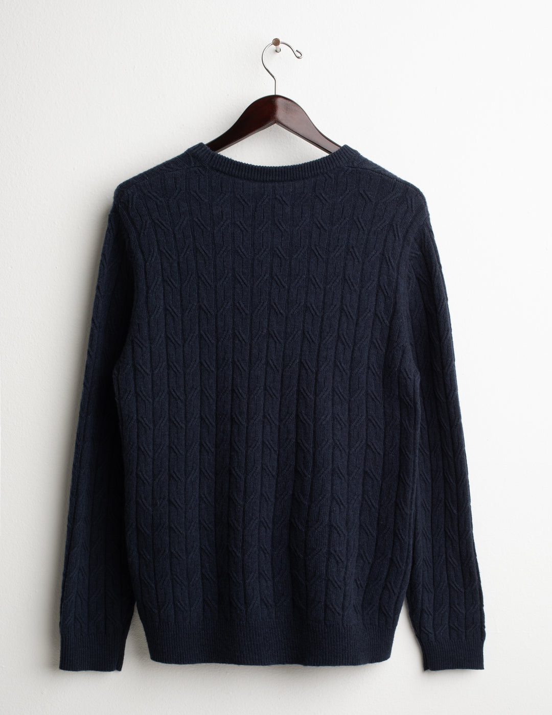 MAGLIA GIROCOLLO CON LAVORAZIONE A TRECCE uomo blue fm26w32mg cc-a0601 MAGLIA M/L G/C FANTASIA MAN