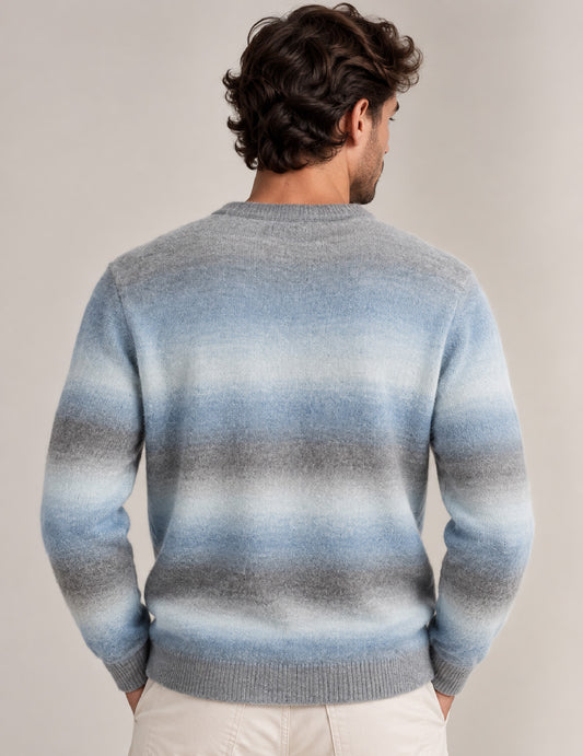 MAGLIA GIROCOLLO SFUMATA - back - 002