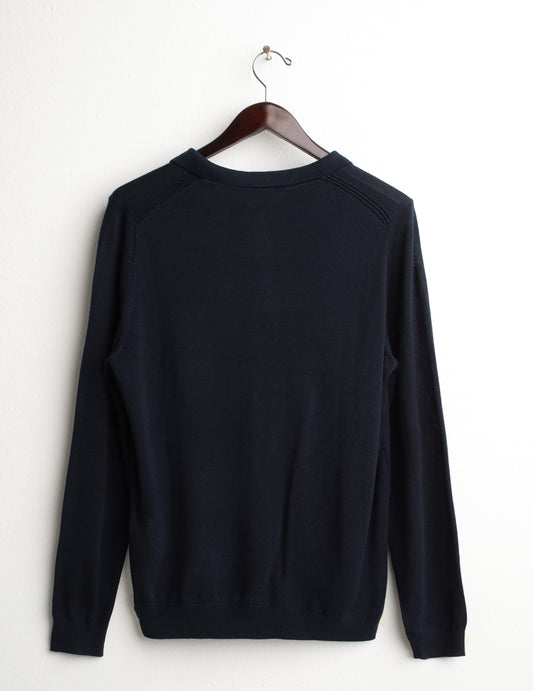 MAGLIA M/L C/POLO UNITO MAN - back - 002