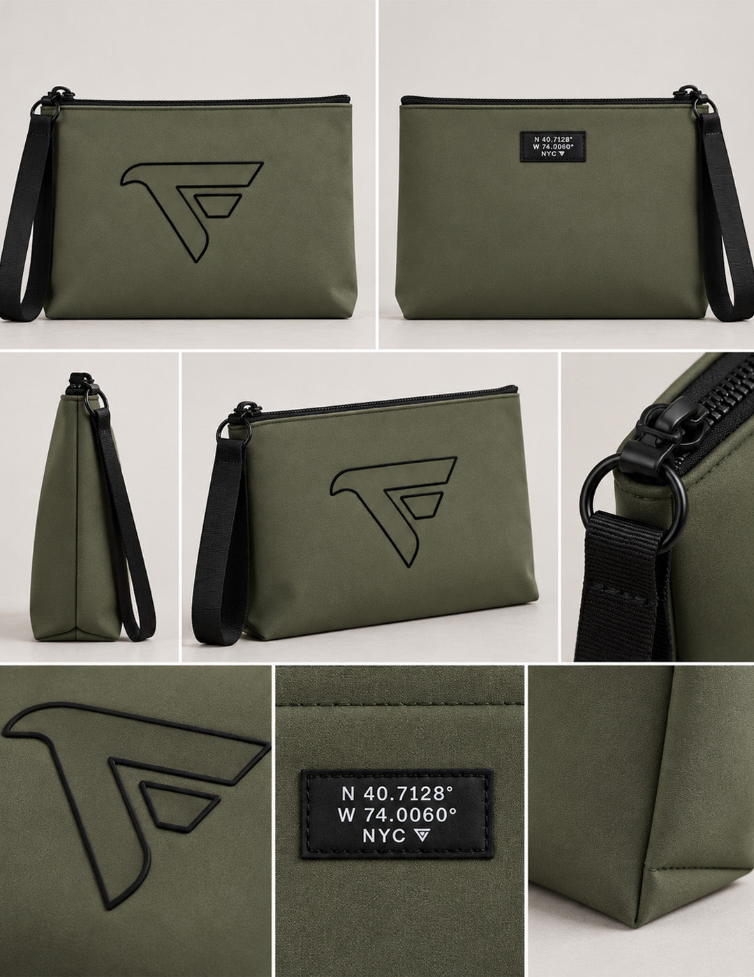 Neoprene Pouch with Outline Logo man army fmcarry cc-a0804 BORSA UNITO