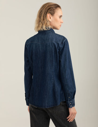 CAMICIA DENIM M/L WOMAN