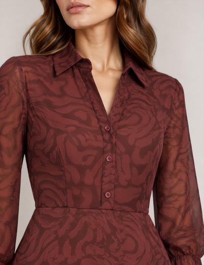 ABITO M/L STAMPATO WOMAN