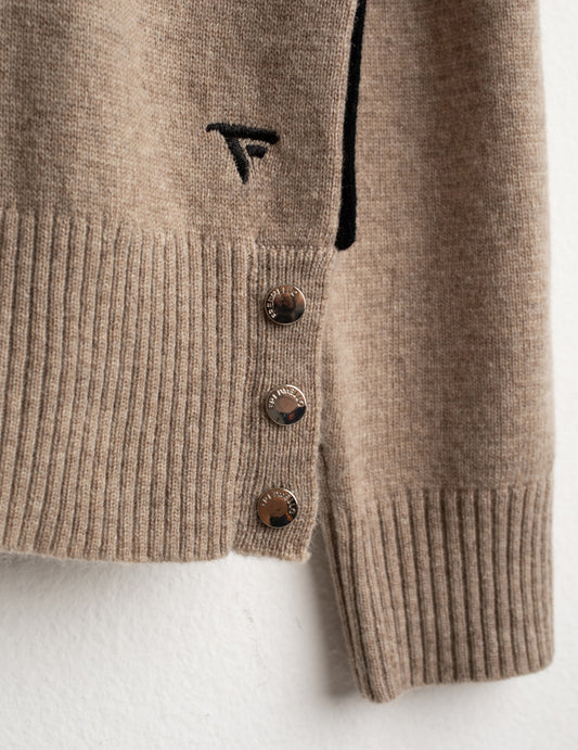 MAGLIA POLO CON DETTAGLI A CONTRASTO - back - 002