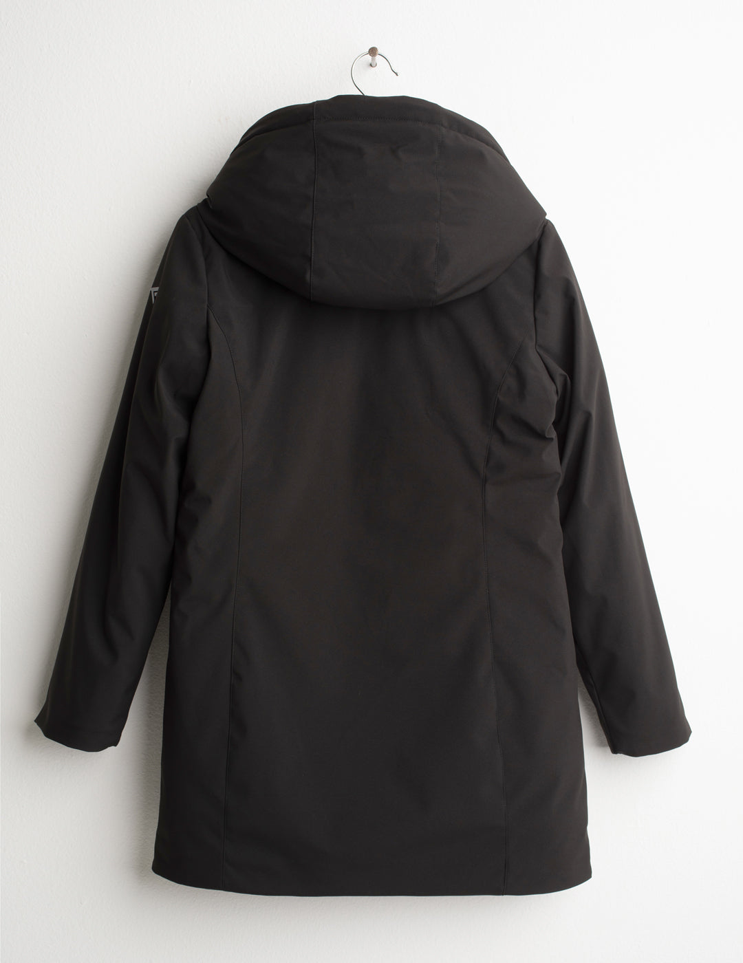 GIUBBOTTO LUNGO IMBOTTITO CON CAPPUCCIO donna black fw26w03ku cc-a0951 CAPOSPALLA UNITO WOMAN