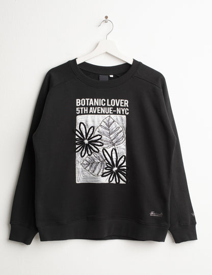 FELPA M/L G/C UNITO WOMAN